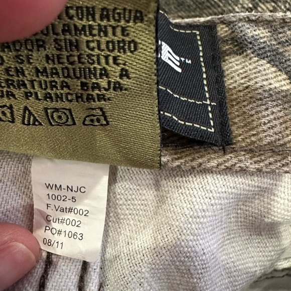 Real Tree Camo Camouflage sHunting Jeans Pants Mens Wore as Womens 30/30 - Picture 8 of 8